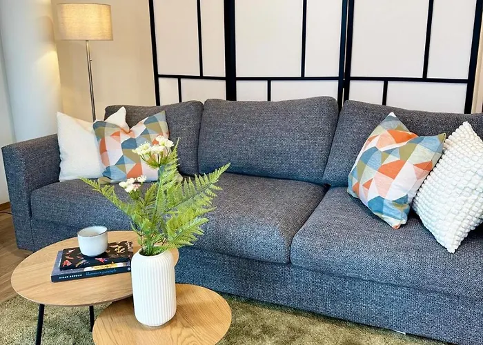 아파트 Modern Right On The Dock - Near Downtown 베르겐